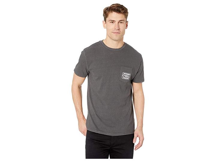O'neill Razor Short Sleeve Screen Tee (black) Men's T Shirt