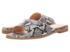 Yosi Samra Constantine (natural Python Print Leather) Women's  Shoes