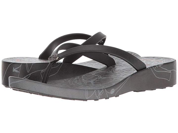Harley-davidson Larnes (black) Women's Sandals