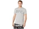 Reebok Ufc Fg Logo Tee (medium Grey Heather) Men's T Shirt