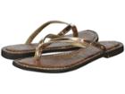 Sam Edelman Gracie (oro Remato Liquid Metallic) Women's Sandals