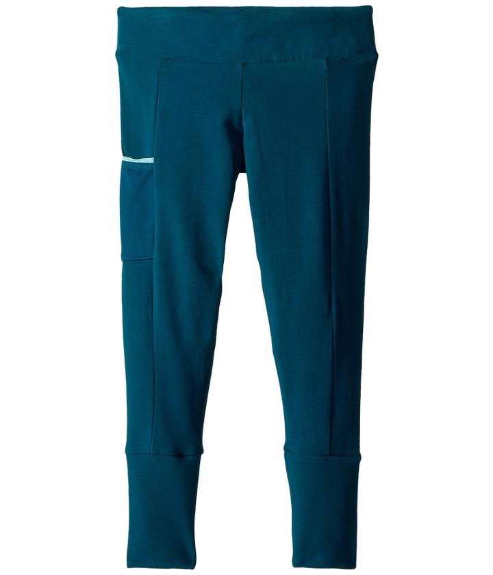 Columbia Kids Lena Lake Leggings (little Kid/big Kid) (aegean Blue/candy Mint) Girl's Casual Pants