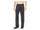 Adidas Team Issue Fleece Open Hem Pants (dark Grey Melange) Men's Casual Pants