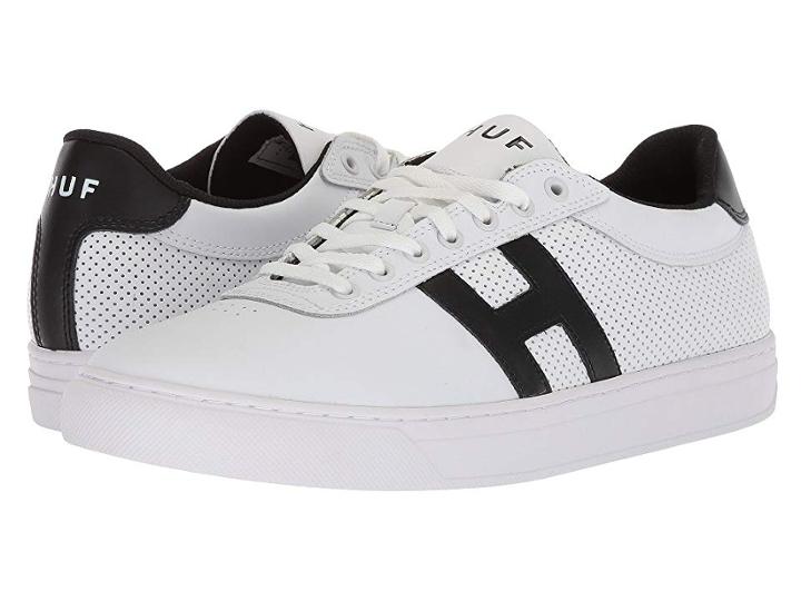 Huf Soto (white/black/black) Men's Skate Shoes