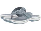 Clarks Brinkley Reef (blue Grey Synthetic) Women's Shoes