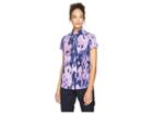 Jamie Sadock Camo Print Short Sleeve Top (frozen Lilac) Women's Clothing