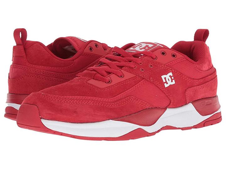 Dc E. Tribeka (red) Men's Skate Shoes