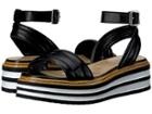 Summit By White Mountain Laney (black Leather) Women's Shoes