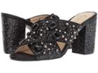 Jessica Simpson Rizell (black Chunky Glitter/shimmer Sand) Women's Shoes