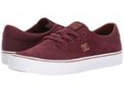 Dc Trase Sd (burgundy) Skate Shoes