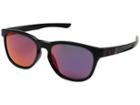 Oakley Stringer (matte Black/ruby Iridium) Plastic Frame Fashion Sunglasses
