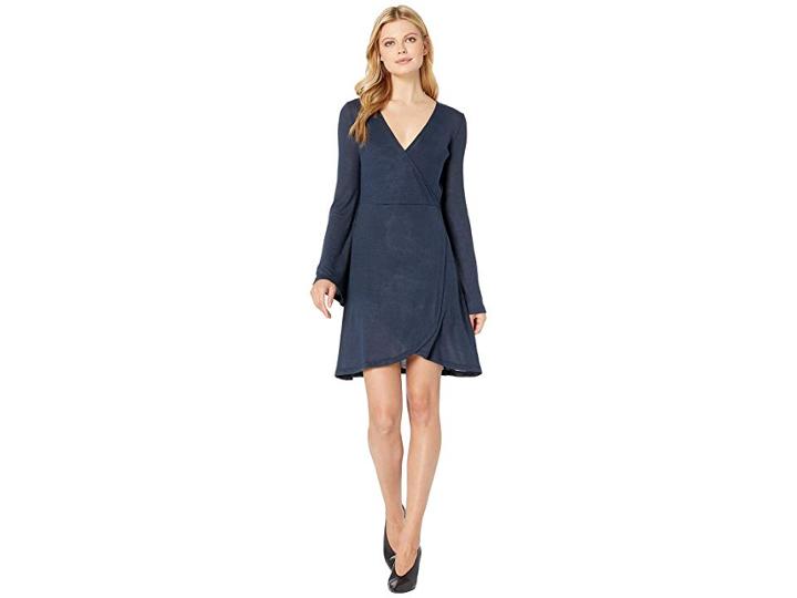 Roper 2264 Sweater Knit Dress (blue) Women's Dress