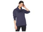 Burton Ellmore Pullover (mood Indigo Heather) Women's Clothing