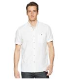 Ted Baker Peeze Short Sleeve Woven Shirt (white) Men's Clothing