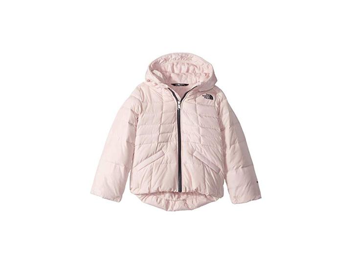 The North Face Kids Moondoggy 2.0 Down Hoodie (little Kids/big Kids) (purdy Pink) Girl's Sweatshirt