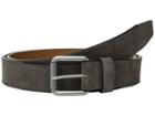 Trask Cash Belt (grey Suede) Men's Belts