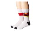 Polo Ralph Lauren Single Mismatched Polo Usa Skier (white) Men's Crew Cut Socks Shoes