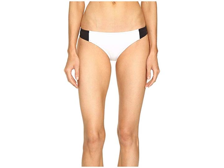 Stella Mccartney Stella Iconic Classic Bikini Bottom (black/stone/white) Women's Swimwear