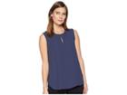 Nic+zoe All Purpose Tank (dark Indigo) Women's Sleeveless