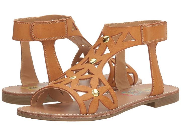 Rachel Kids Delmar (little Kid/big Kid) (tan Smooth) Girl's Shoes