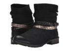 Rieker R3354 (schwarz Talamon/antik Australia/altgold Crocodile) Women's Zip Boots
