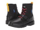 Polo Ralph Lauren Kids Ranger Hi Ii (big Kid) (black) Kid's Shoes