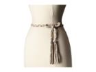 Leatherock 1690 (nevada Cream/vintage Platinum) Women's Belts