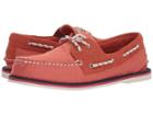 Sperry A/o 2-eye Nautical Canvas (red) Men's Shoes