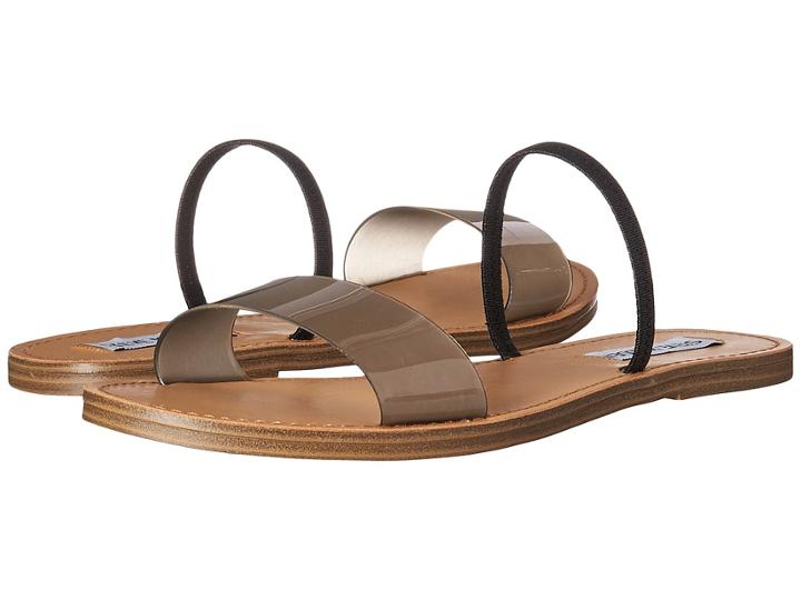 Steve Madden Dasha Flat Sandal (smoke) Women's Sandals