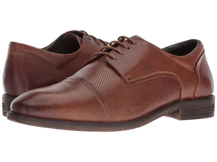 Josef Seibel Myles 05 (brown) Men's Lace Up Cap Toe Shoes
