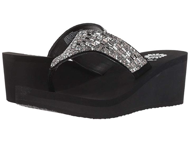 Yellow Box Madalyn (black) Women's Sandals