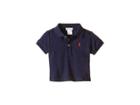Ralph Lauren Baby Interlock Knit Polo Shirt (infant) (french Navy) Boy's Short Sleeve Knit