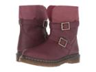Dr. Martens Kristy Slouch Rigger Boot (cherry Red Virginia) Women's Pull-on Boots
