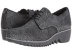 Wolky Gobly (black Malibu Suede) Women's Lace Up Casual Shoes