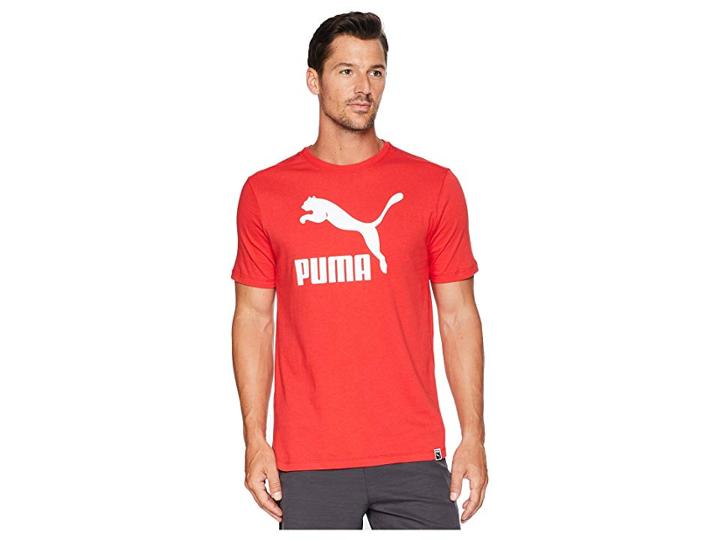 Puma Archive Life Tee (ribbon Red/puma White) Men's T Shirt