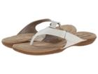 Soft Style Ezzo (white Leather) Women's Sandals