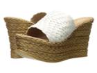Sbicca Kersy (white) Women's Wedge Shoes