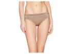 Kenneth Cole Lurex(r) Solids Shirred Hipster Bikini Bottom (champagne) Women's Swimwear