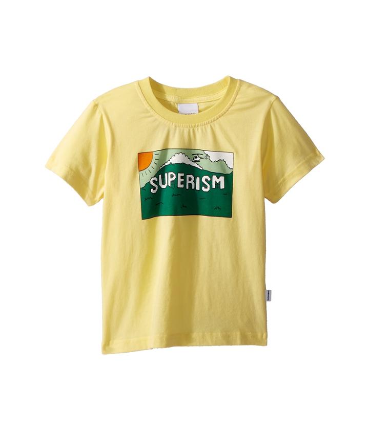 Superism Superism Mountain Short Sleeve Tee (toddler/little Kids/big Kids) (yellow) Boy's T Shirt