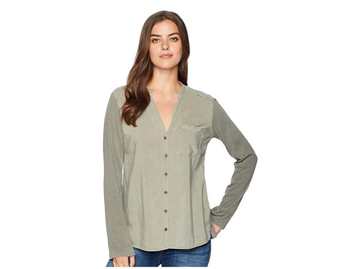 Splendid New Famous Shirt (vintage Army) Women's Clothing