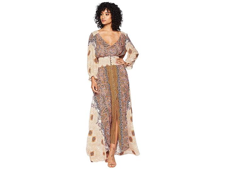 Free People Mexicali Rose Maxi Dress (ivory) Women's Dress