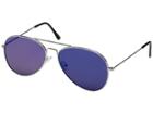 Betsey Johnson Bj472107 (silver/blue) Fashion Sunglasses