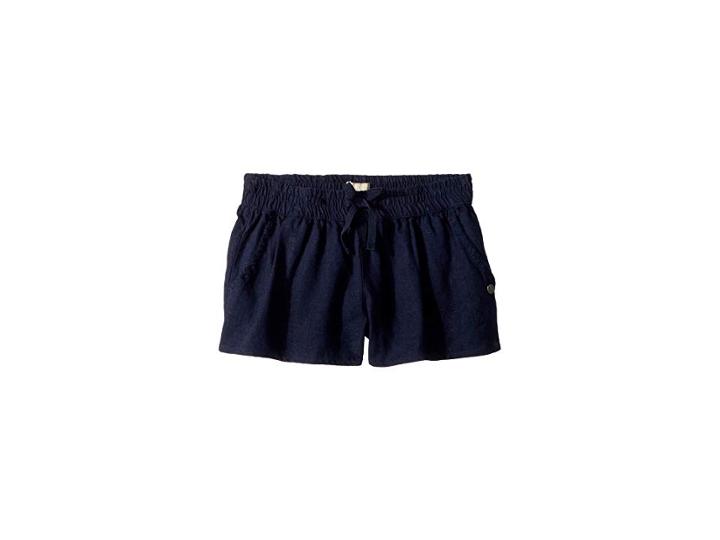 Roxy Kids Blaze Of Light Shorts (big Kids) (dress Blues) Girl's Shorts