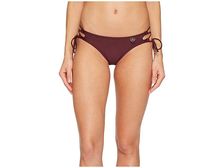 Body Glove Smoothies Tie Side Mia Bottoms (porto) Women's Swimwear