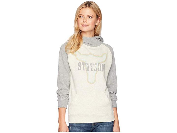 Stetson Steer Head (grey) Women's Sweatshirt