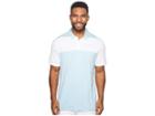 Nike Golf Color Block Dry Polo (ocean Bliss/light Carbon/flat Silver) Men's Clothing