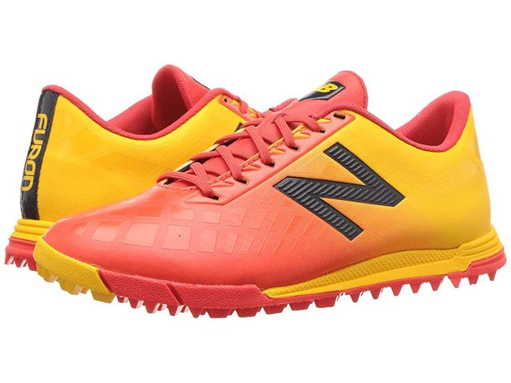 New Balance Kids Jsfdtfv4 Soccer (little Kid/big Kid) (flame/aztec Gold) Kids Shoes