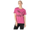 Puma Classics Logo Tee (magenta Haze) Women's T Shirt