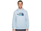 The North Face Half Dome Pullover Hoodie (dusty Blue/shady Blue Multi) Men's Sweatshirt