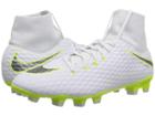 Nike Hypervenom Phantom 3 Academy Dynamic Fit Fg (white/metallic Cool Grey/volt/metallic Cool Grey) Men's Soccer Shoes